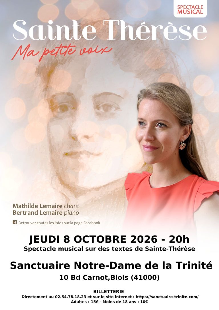 Sainte Thérèse – Ma petite voix – Spectacle musical